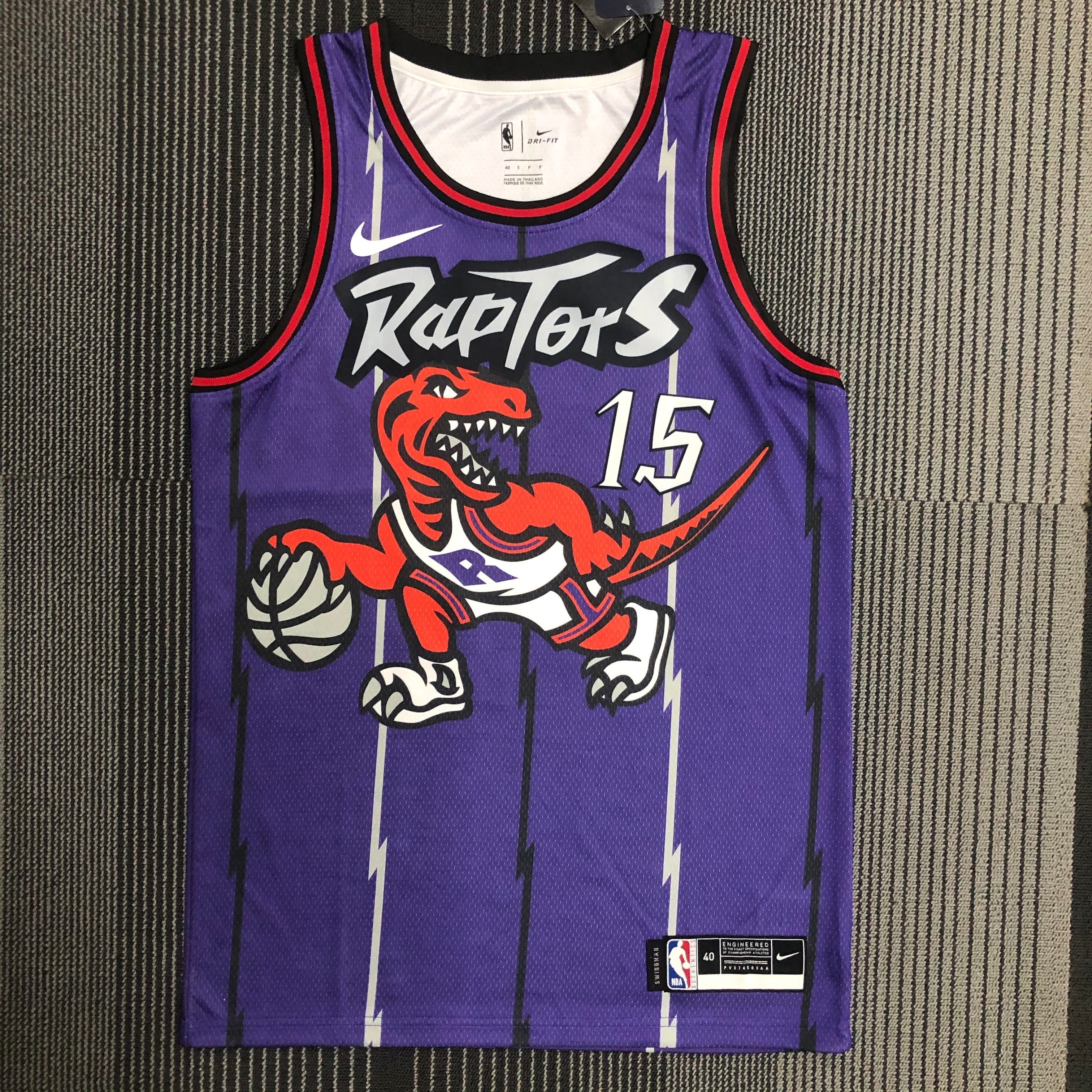 Toronto Raptors Vince Carter Mitchell & Ness Jersey E