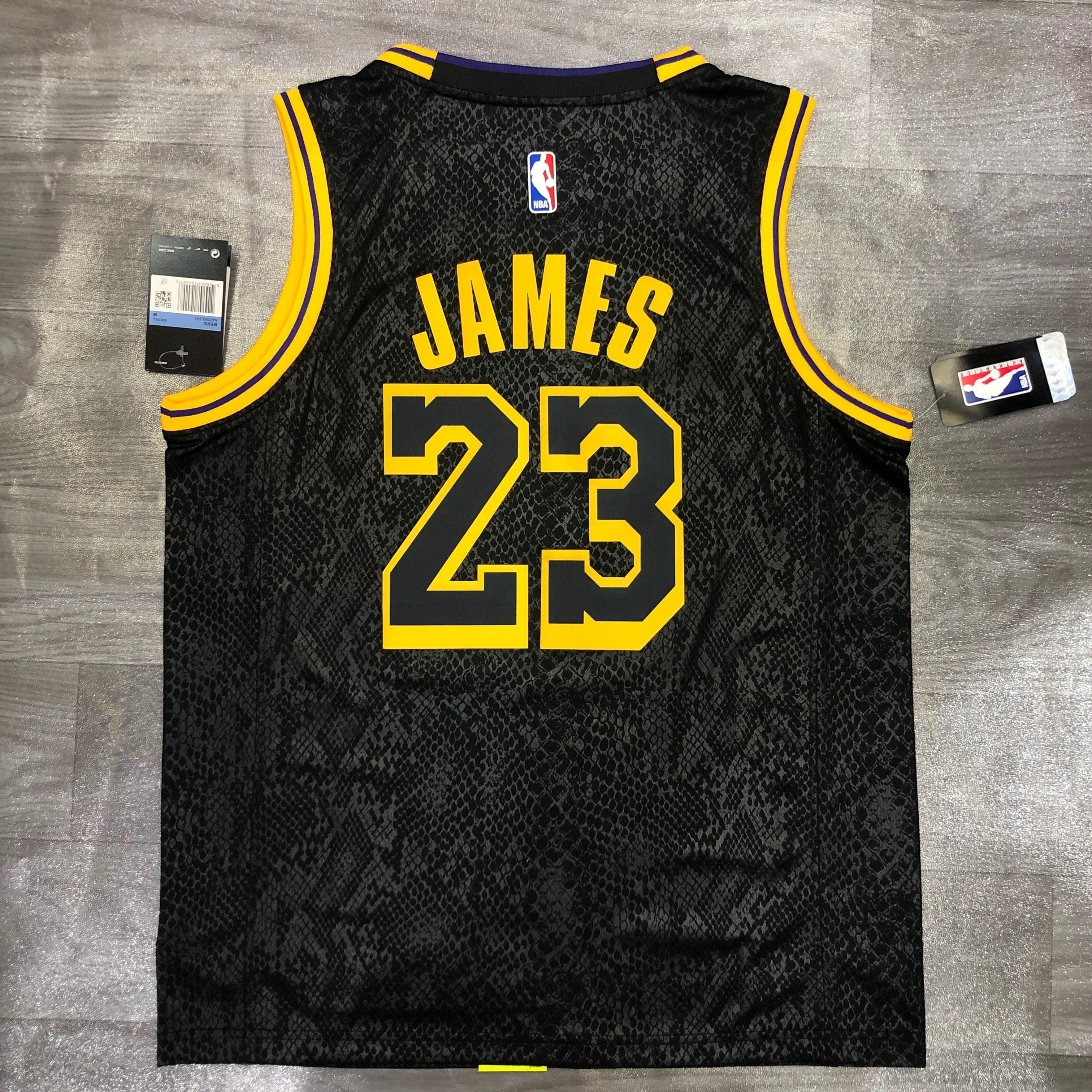 Los Angeles Lakers Lebron James Jersey E