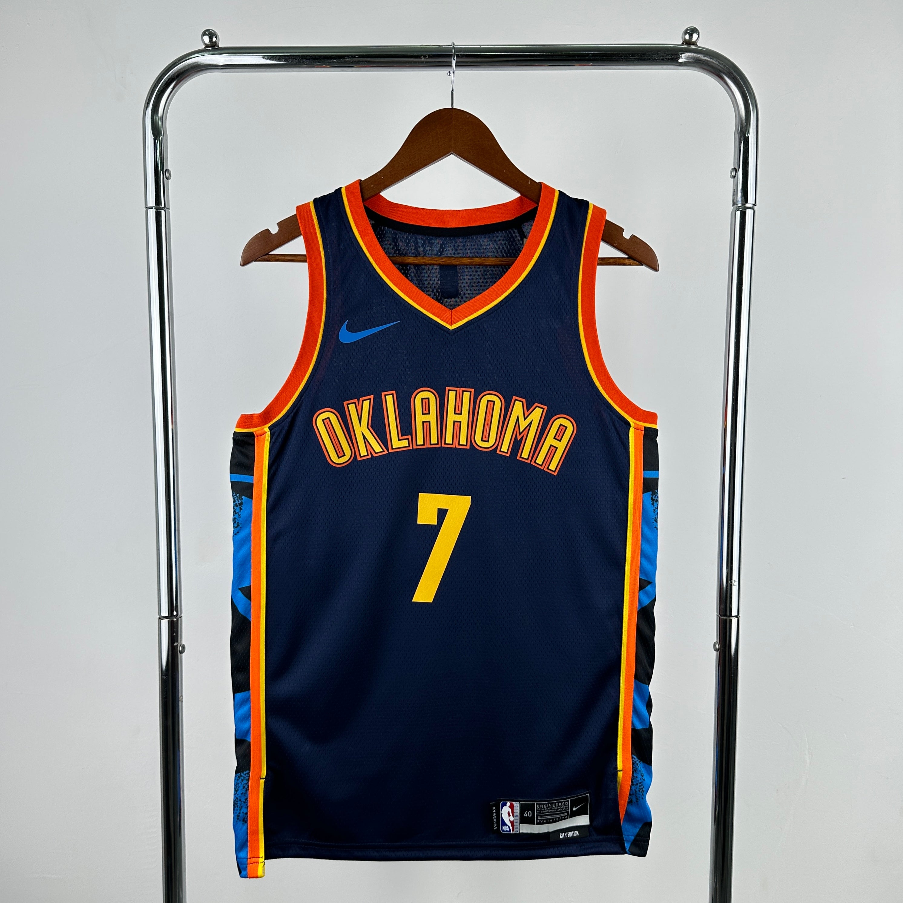 Oklahoma City Thunder Chet Holmgren Jersey HP