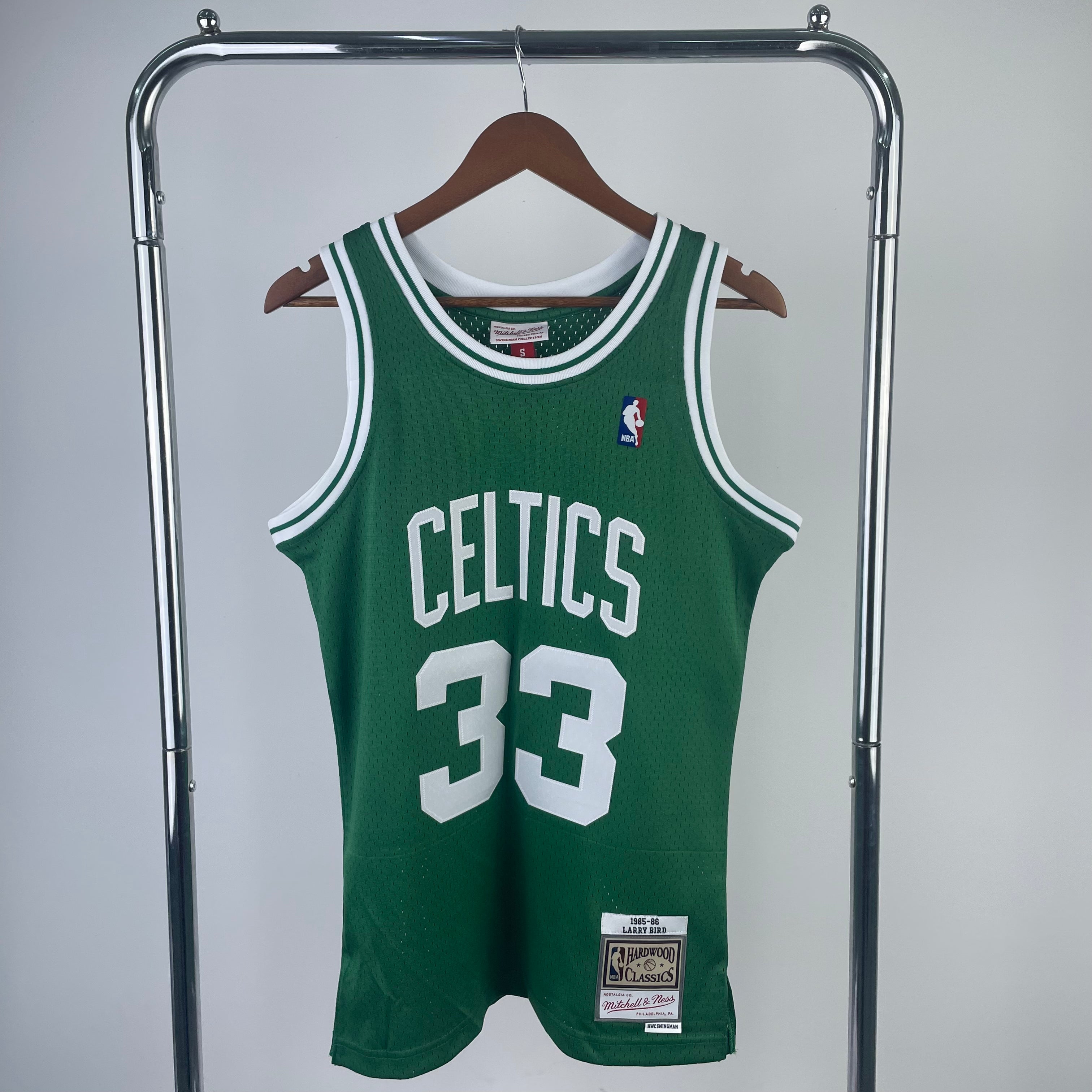 Boston Celtics Larry Bird Mitchell & Ness Jersey E
