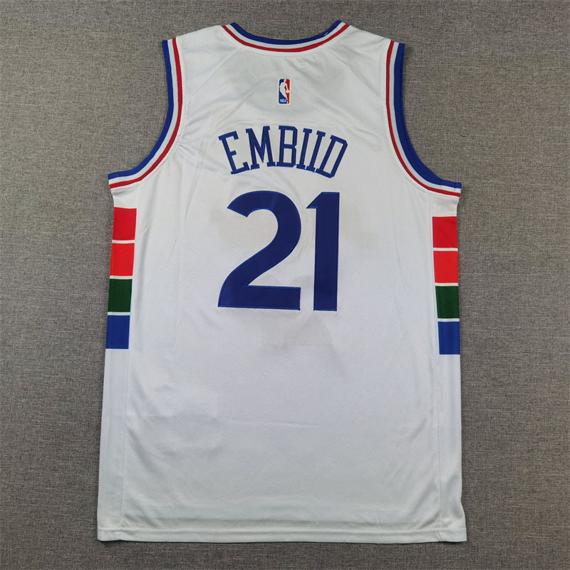Philadelphia 76ers Joel Embiid Jersey HP