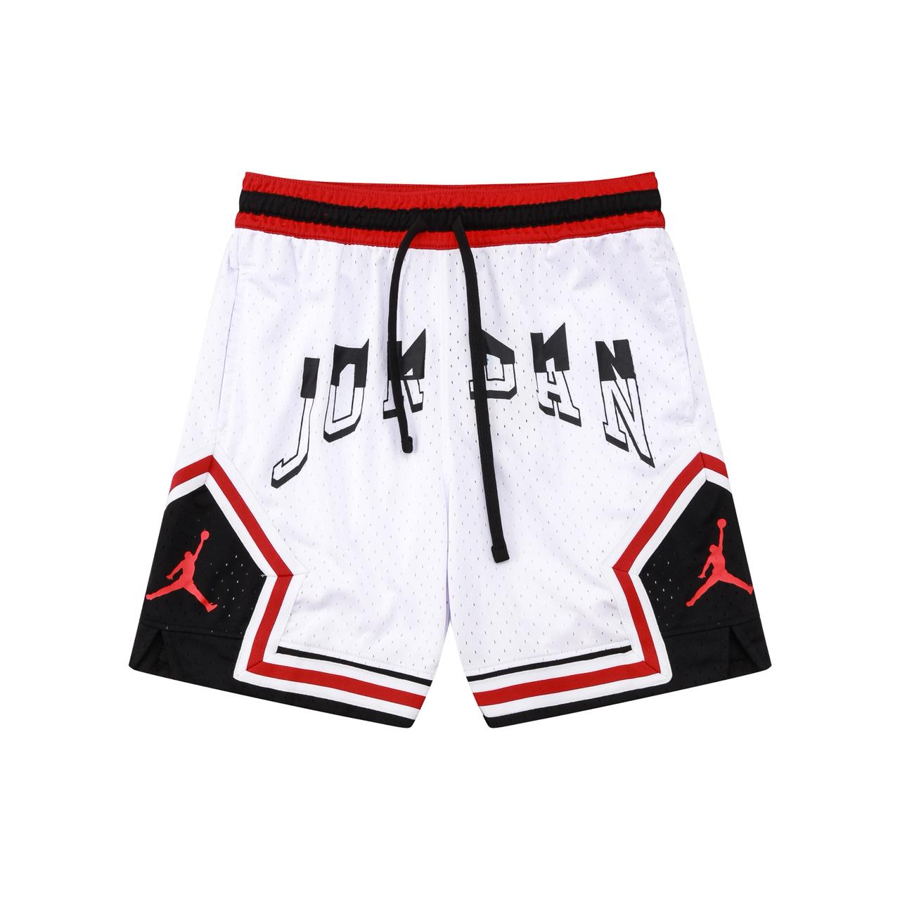 Jordan Shorts (White & Red & Black)