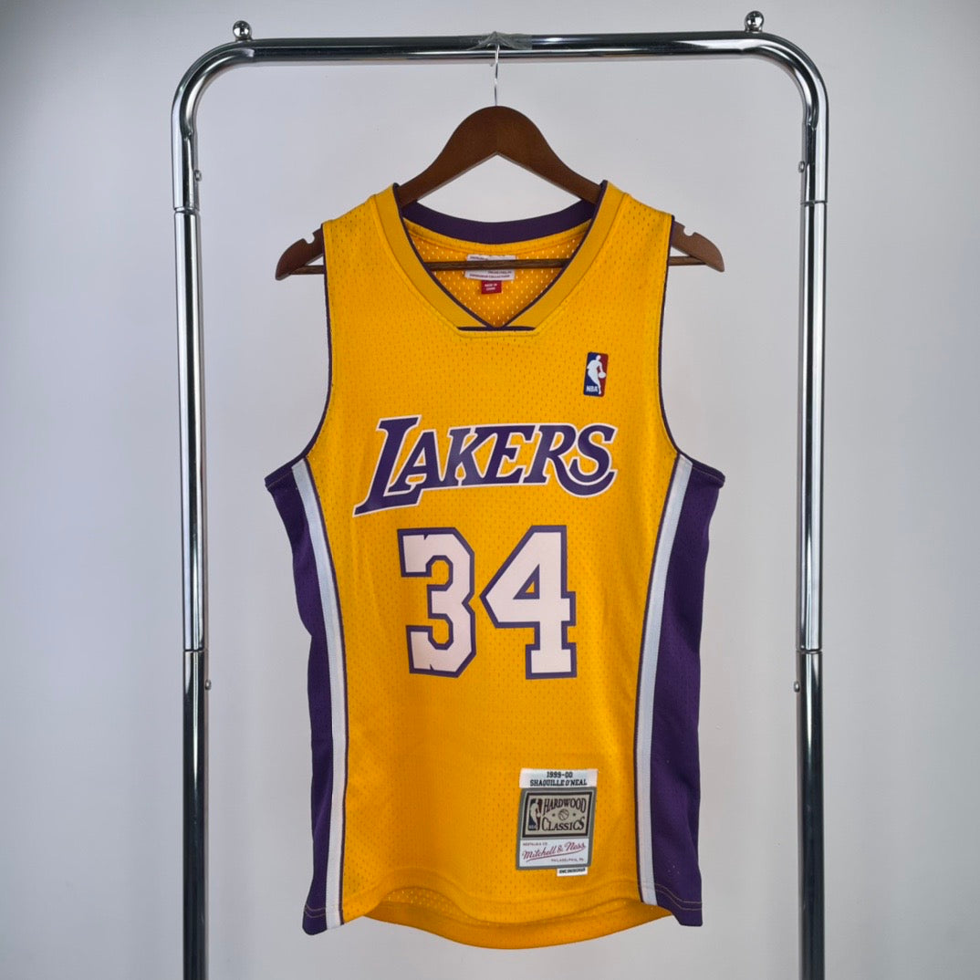 Los Angeles Lakers Shaquille O'neal Mitchell & Ness Jersey E
