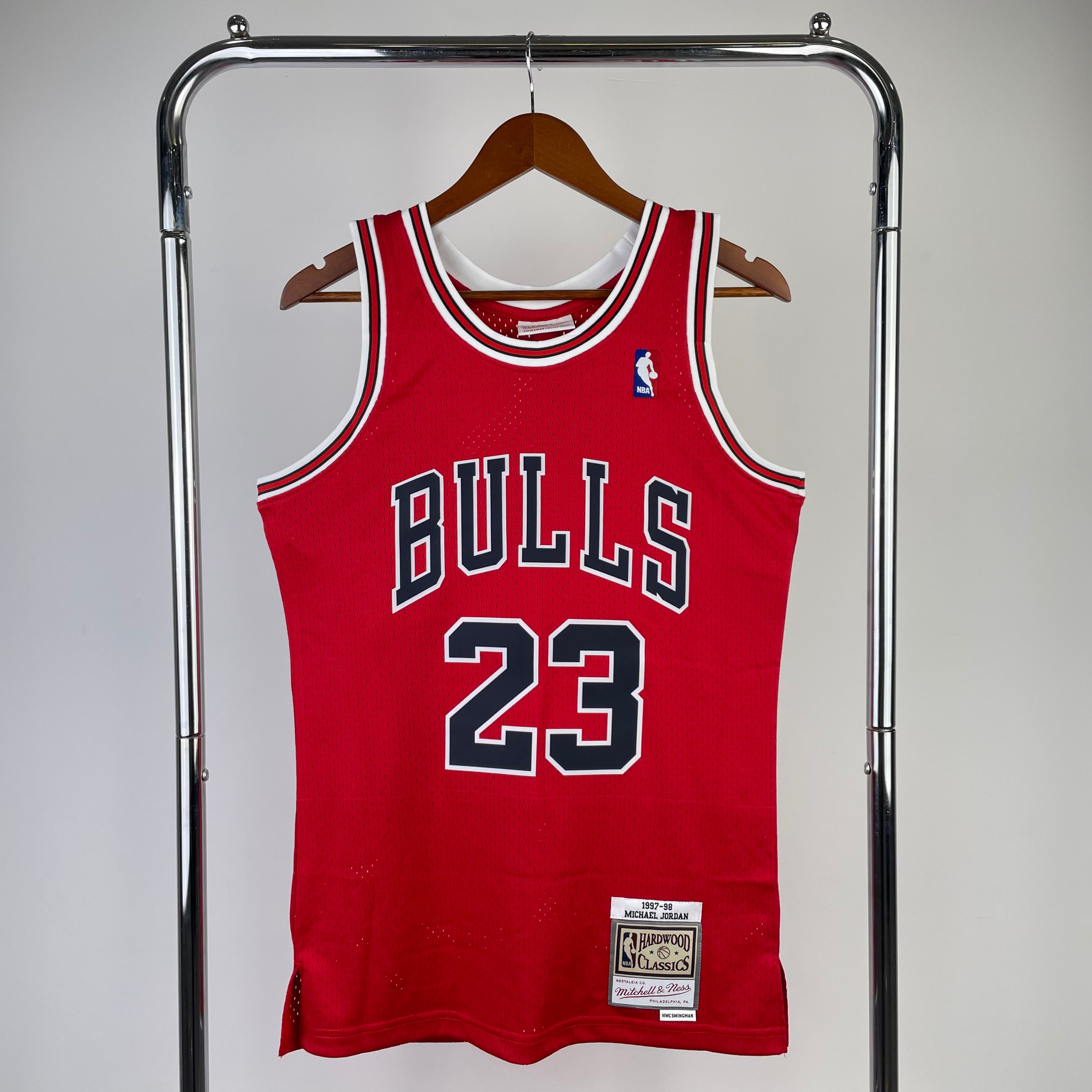 Chicago Bulls Michael Jordan Mitchell & Ness Jersey E
