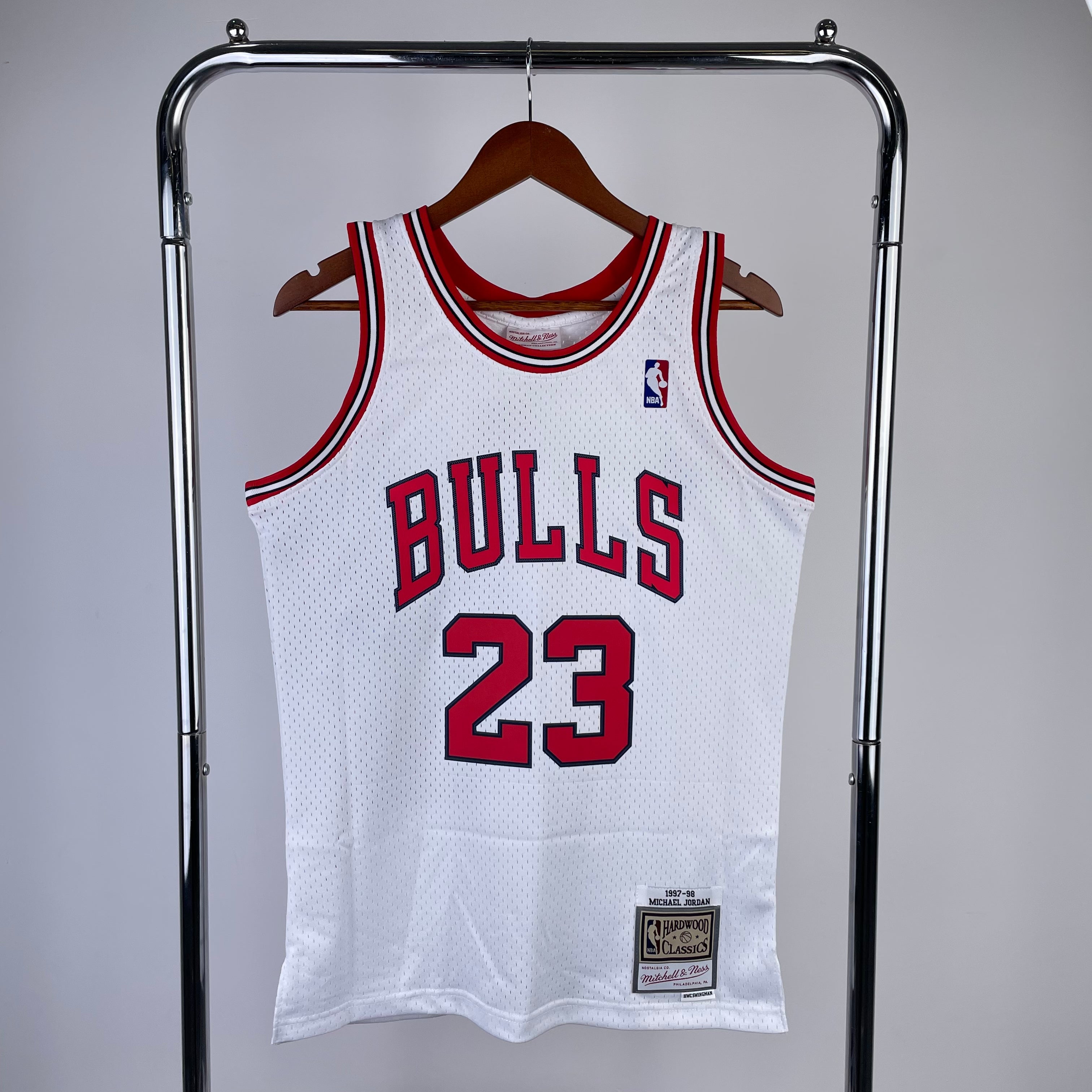 Chicago Bulls Michael Jordan Mitchell & Ness Jersey E